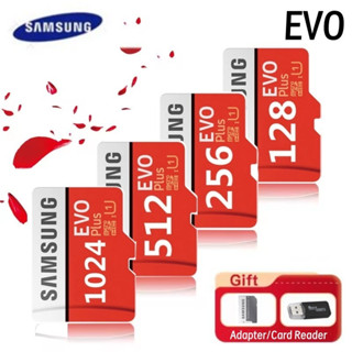 Với Bộ Chuyển Đổi Thẻ Nhớ Tốc Độ Cao 1024G 512G 256G 128G Thẻ Micro SD Thẻ Flash Thẻ TF Mini Thích Hợp Cho Điện Thoại Di Động Máy Tính Bảng Máy Ảnh