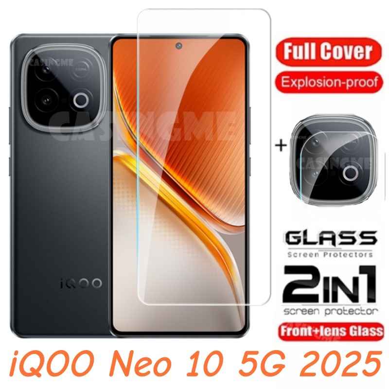 Dành Cho Vivo iQOO NEO 10 5G 2025 Full Cover Kính Cường Lực Flim Cho iQOO Neo10 NEO 10 iqooNeo10 Neo