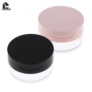 Hộp đựng Hộp đựng Hộp đựng rỗng để rời, hoàn thiện, lấp lánh, trang điểm, mỹ phẩm, du lịch, má hồng