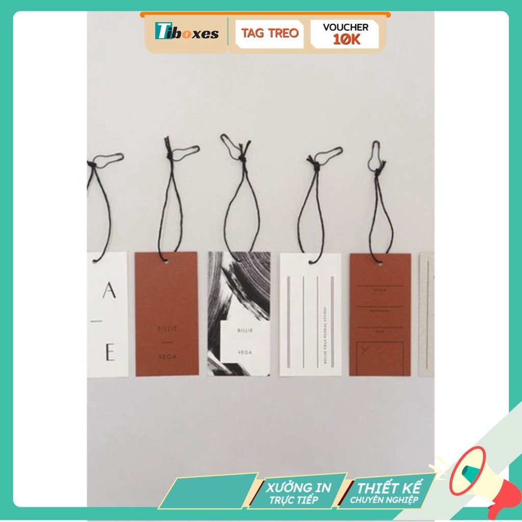 Tag Giấy Đục Lỗ Giấy C300 In Theo Yêu Cầu TiBoxes In Ấn Xưởng In Trực Tiếp Giá Rẻ Free Thiết Kế Giao