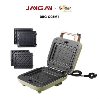 Máy Nướng Bánh Đa Năng Bear DBC-C06M1: Nướng Bánh Mì, Crepe, Waffle, Xúc Xích, Tiện Lợi, Công Suất Lớn.