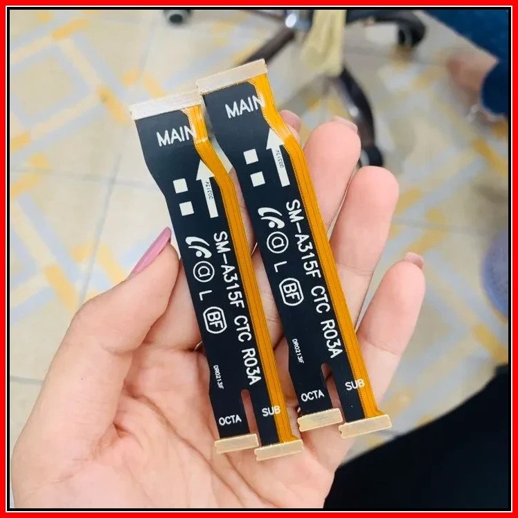 Cáp nối main, cáp nối màn Samsung A31 A315 zin bóc máy ok