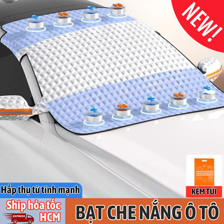 Tấm Bạt Phủ Kính Trước Ô Tô JoyHaven – 4 Lớp Cách Nhiệt Hiệu Quả, Ngăn Nắng Gắt, Dễ Dùng Mỗi Ngày
