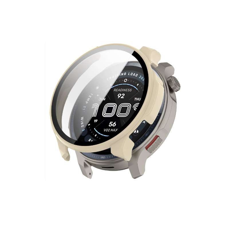 Bảo Vệ Màn Hình Cho Amazfit Balance 2 Kính Cường Lực + Ốp Lưng Đồng Hồ Thông Minh Bảo Vệ Ốp Lưng Cho