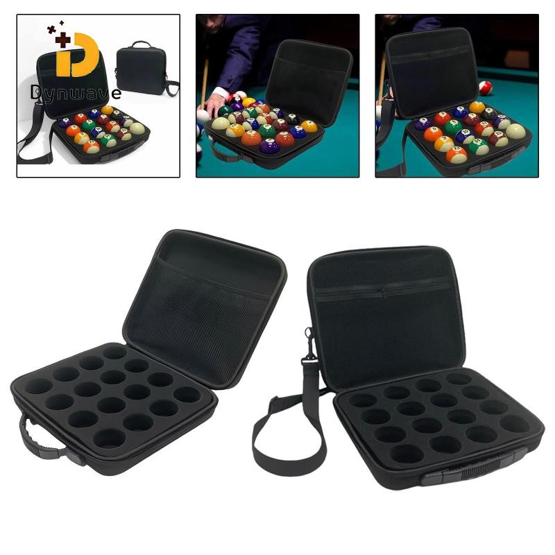 Dynwave Pool Ball Case Cue Ball Case Hộp lưu trữ du lịch nhẹ Túi bi Snooker để huấn luyện