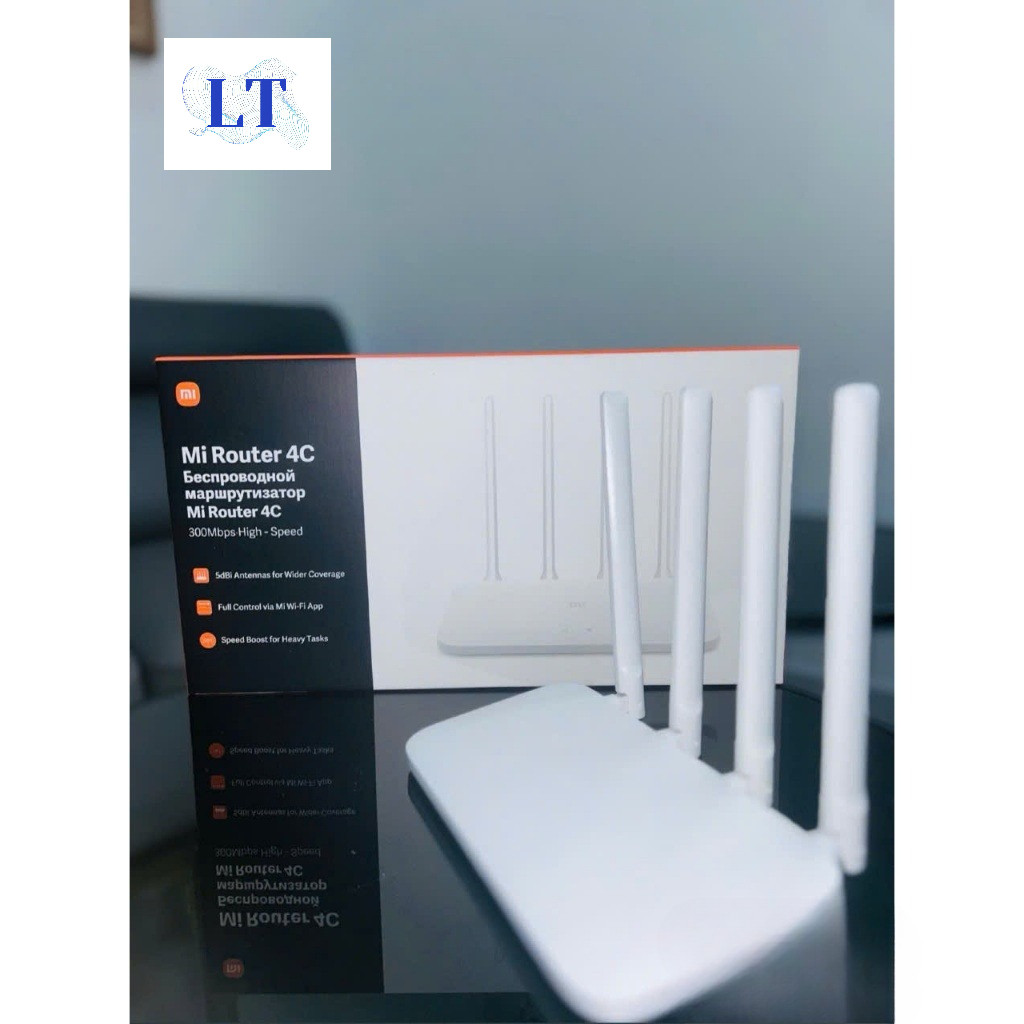 [Bản Quốc Tế] N 300Mbps Bộ Phát Wifi Xiaomi Router R4CM (Mi Router 4C)- Quốc Tế Tiếng Anh-BH 2 năm 1