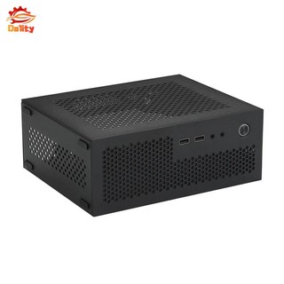 A09 Hộp đựng máy tính Mini ITX Phụ kiện dọc và ngang Độ dày 0,8mm Chắc chắn Đơn giản Dễ sử dụng USB2.0