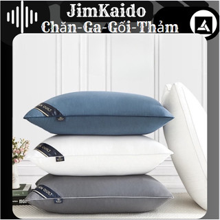 Ruột gối bông Hilton cao cấp JIMKAIDO Bedding - ruột gối hơi nhập khẩu kích thước 45x65 cm