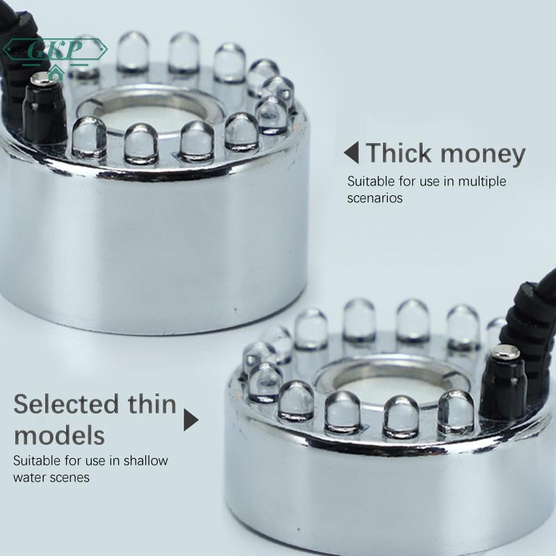 [GKP] Đài phun nước LED Halloween Pond Fogger Máy phun sương Mini Fogger Pond Garden Máy phun sương 