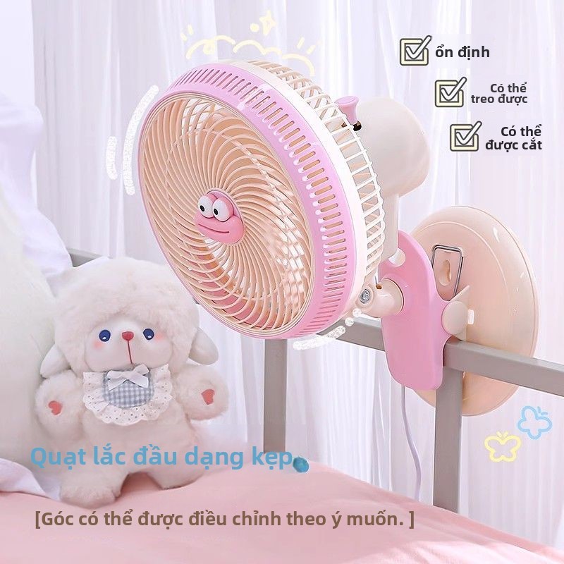 Quạt điện cho sử dụng tại nhà quạt để bàn cắm điện cho sinh viên quạt kẹp bàn văn phòng im lặng ở ký túc xá