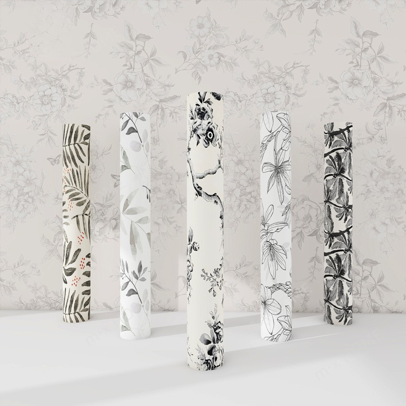 2m / 3m / 5m Nền Phòng Ngủ Xây Dựng Tường Dán Tường Dày Giấy Dán Tường Giấy Dán Tường Tự Dính Chống 
