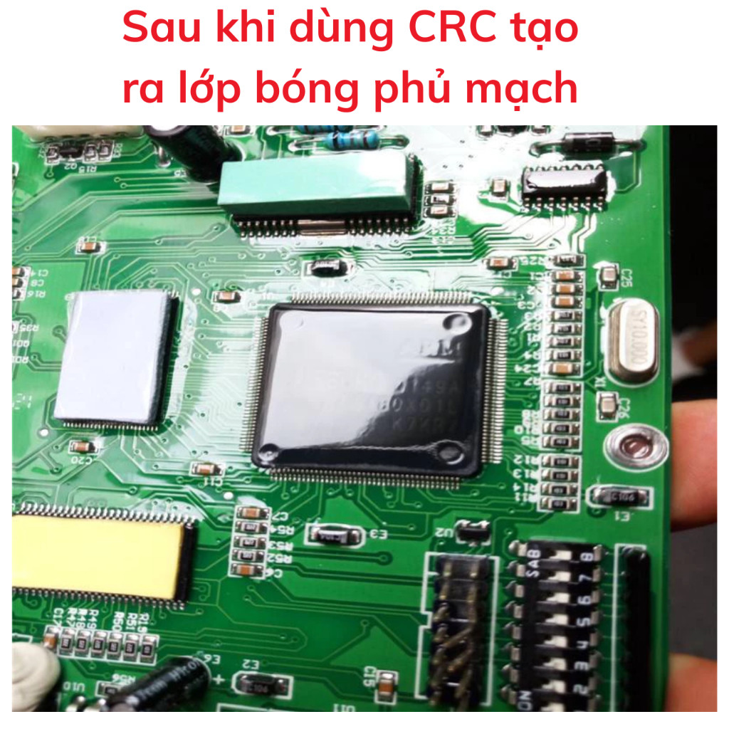 Keo xịt phủ mạch CRC70 chống oxi, chống nước