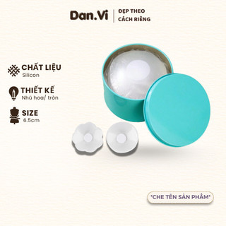 Miếng Dán Ngực Silicone Trong Suốt Hộp 5 Cặp Tiện Dụng Dan.Vi 994