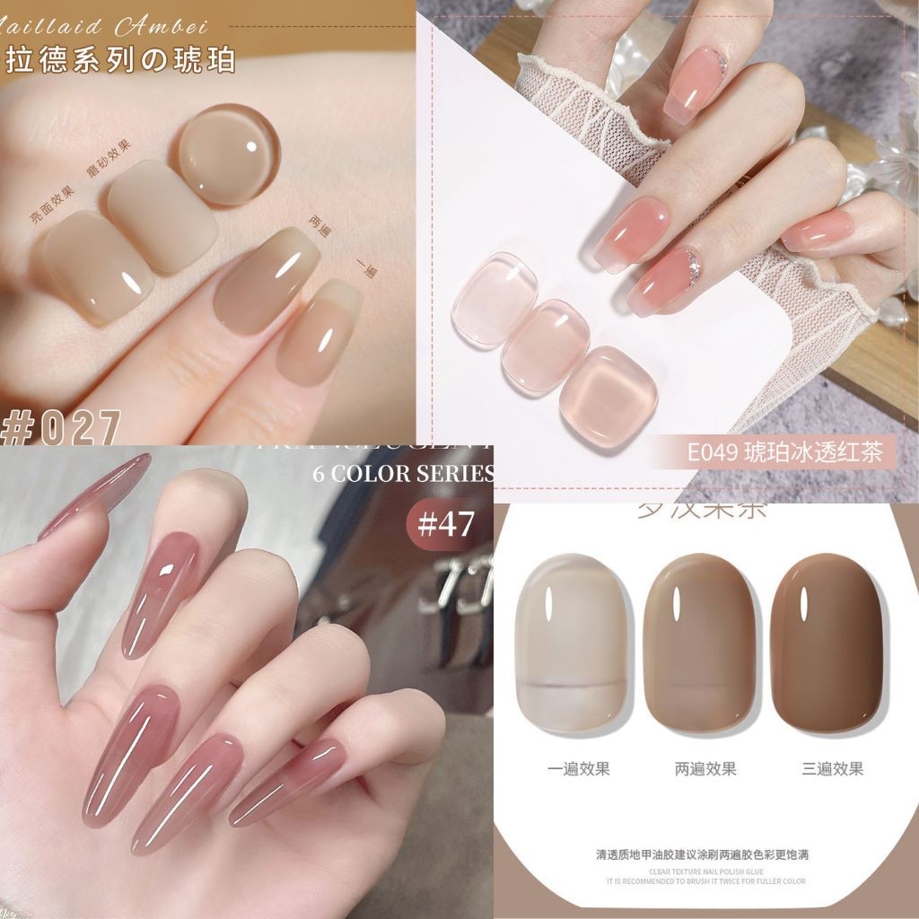 Sơn thạch hồng mini Xeijay chai 7.3ml. ( Ha Na Shop Nail & Spa )