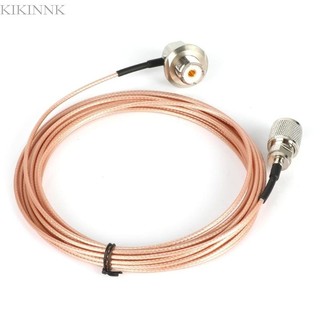 KIKIN 2Meter Cáp nối dài ăng-ten vô tuyến hai chiều RG316 cho thiết bị liên lạc vô tuyến ô tô với kết nối PL 259 SO 239