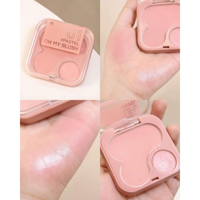 Phấn Má Hồng 2P Original OMB 4.3g - Mịn Lì, Sắc Tố Cao, Bền Màu, Dễ Tán, Cho Mọi Loại Da