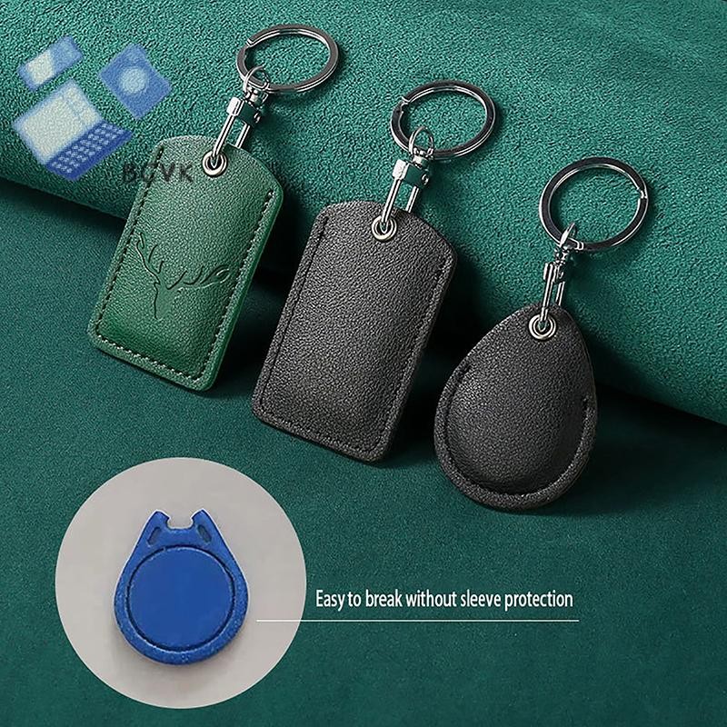 [BCVK]1 Hộp đựng thẻ truy cập bằng da Hộp đựng thẻ móc khóa Khóa cửa Thẻ truy cập Hộp đựng thẻ ID Móc khóa Túi đựng thẻ truy cập tốt