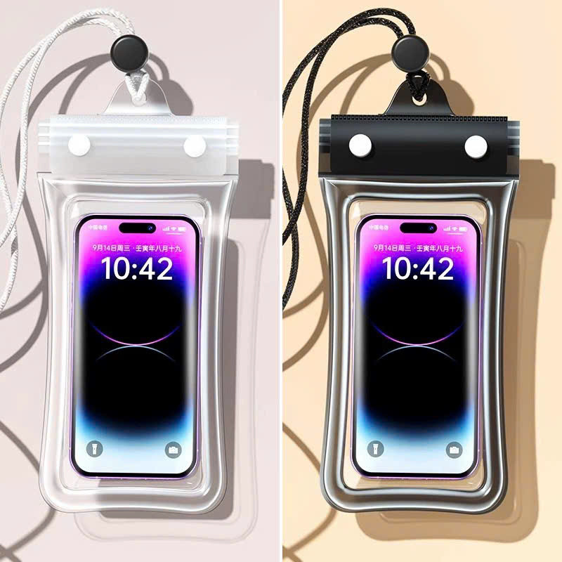 Túi chống nước điện thoại 4 lớp IPX8 đi bơi, đi biển, lặn, du lịch – Bao đựng điện thoại chống nước