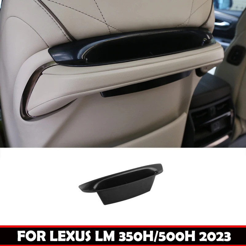 NASTA Dành Cho Xe Lexus LM350H LM500H 2023 2024 2025 ABS Ghế Nhựa Phía Sau Hộp Bảo Quản Ghế Sau Giỏ 