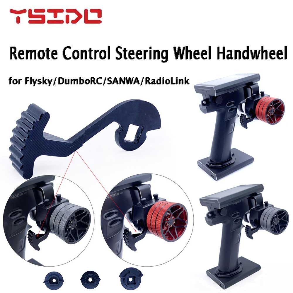 Tay lái điều khiển từ xa YSIDO cho máy phát RC TQI Flysky Noble NB4 X6 X4 SANWA MT44 Futaba 7PX 4PX 