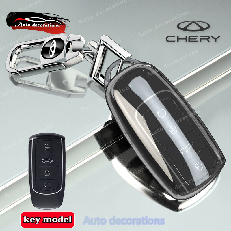 Chery Trong Suốt Chìa Khóa Cho Chery JAECOO J7 C5 EV omoda E5 tiggo 7pro / 8pro omoda 5 Móc Khóa
