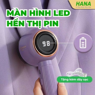  Máy cắt lông xù quần áo đa năng sạc USB cắt xơ len sạc pin nhỏ gọn có màn hình báo pin 918 