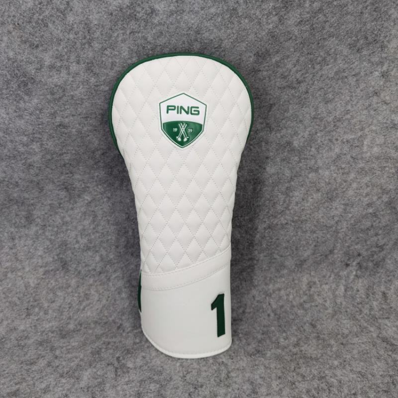 Golf Wood Club Cover Club Cover Color Series Head Cap Cover Loại từ tính Putter Cap Cover Full