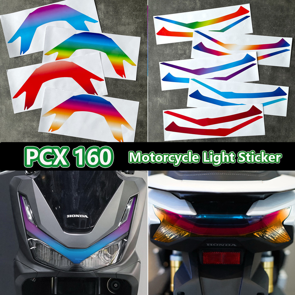 PCX 160 Xe Máy Đèn Pha Dán Nhiều Màu Sắc Chống Thấm Nước Chống Tia UV Decal Cho 2025 Honda PCX160 PC