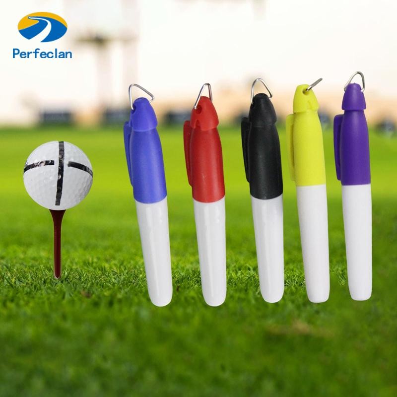 Perfeclan 5x Golf Ball Marker Bút Golf Ball Line Marker Tool Balls Alignment Tool