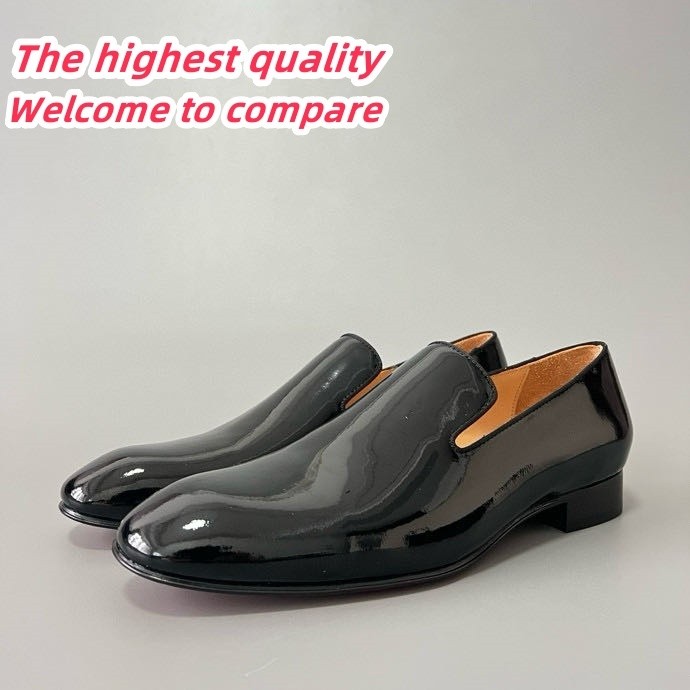 CL-Style Men's Luxury Loafers - Polished Leather Dress-Casual Shoes | Round-Toe Design 6380868