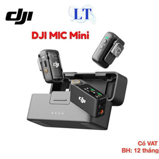 Bộ micro không dây cài áo DJI Mic Mini nhỏ gọn nhẹ, khử ồn chất lượng - Hàng Chính Hãng