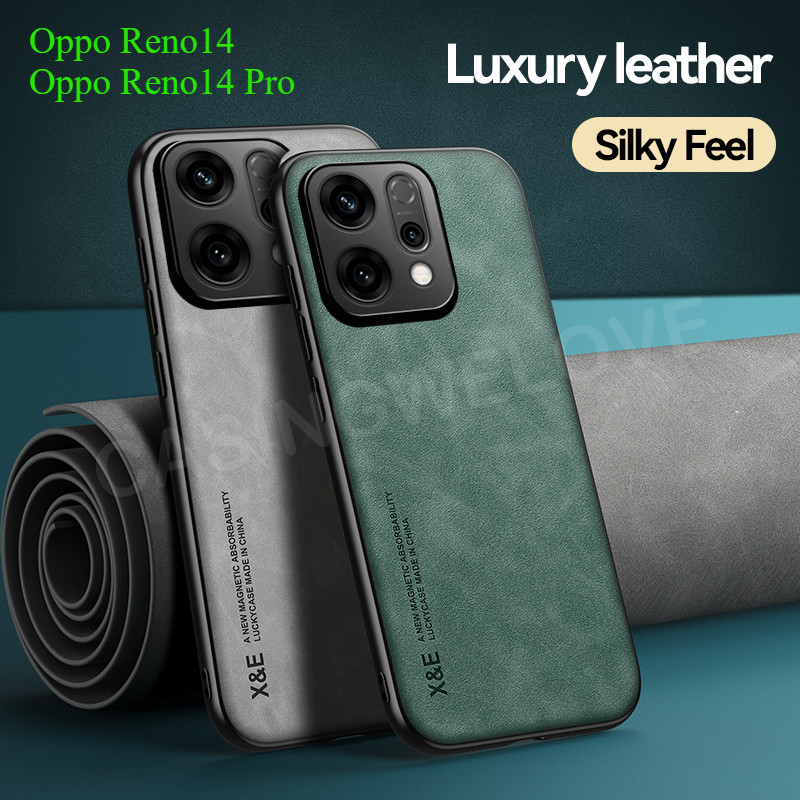 Ốp Da Trơn Sang Trọng Cho Oppo Reno14 Reno14 14 Pro Reno14Pro reno14pro Reno14 F Reno14F 5G 2025 Từ 