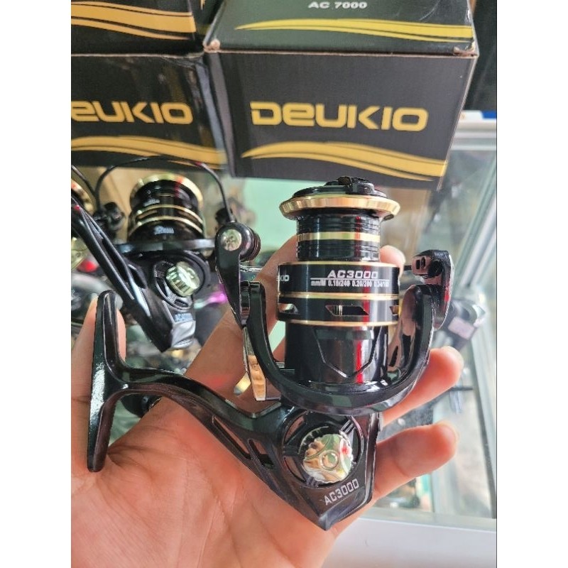 [Freeship] Máy Câu Cá DEUKIO AC full kim loại 3000 - 7000
