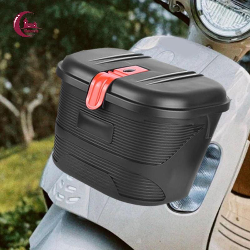 Giỏ xe đạp điện có khóa có nắp đậy Giỏ xe đạp dung tích lớn 20L cho