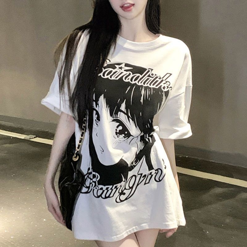 Áo Phông Ngắn Tay Thiết Kế In Truyện Tranh