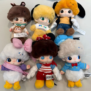 DIMOO WORLD × Disney Series Vinyl Plush Keyring Blind Box Hình - Vinyl Face Plush Blind Box, Thiết kế ngẫu nhiên Nhân vật hành động sưu tập Đồ chơi trang trí nhà cửa