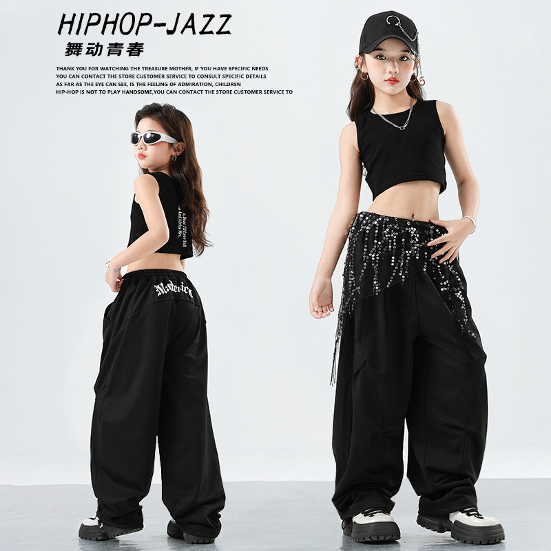 Đồ Nhảy Hiện Đại Đồ Biểu Diễn Cho Bé Gái Hiphop Đồ Biểu Diễn Nhảy Đồ Nhảy Cho Bé Trẻ Em Set Đồ Dance