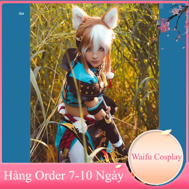 [Order 7-10 Ngày] Trang Phục Hoá Trang Cosplay Gorou (Genshin Impact)(Cosplay)