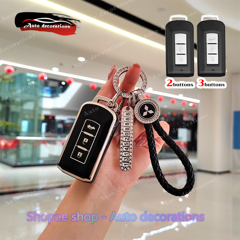 Mitsubishi Pajero 2012 Triton 2019 Pajero sport 2018 Mirage 2012 X Force key cover Pajero key case M