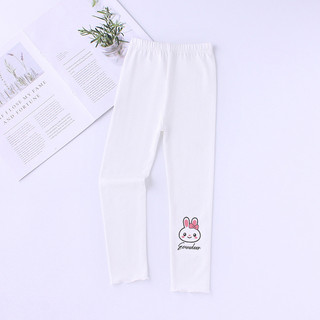 Hàng sẵn có 100-140CM Mùa Xuân Bé Gái Hoạt Hình Quần Legging Mỏng Trung Nhỏ Trẻ Em Modal Nấm Edge Co Giãn Quần Slim-fit 