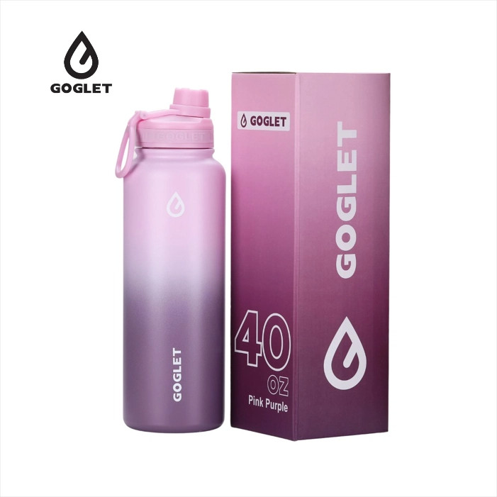 Bình giữ nhiệt thể thao GOGLET – Giữ lạnh lâu, 3 kích thước tiện lợi, 4 màu thời trang | BigBuy360 - bigbuy360.vn