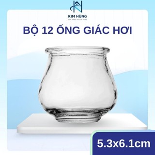 [Giá Xưởng] Bộ 12 ống giác hơi - Bộ vắt hơi thuỷ tinh Cao Cấp tiện dụng - TVP