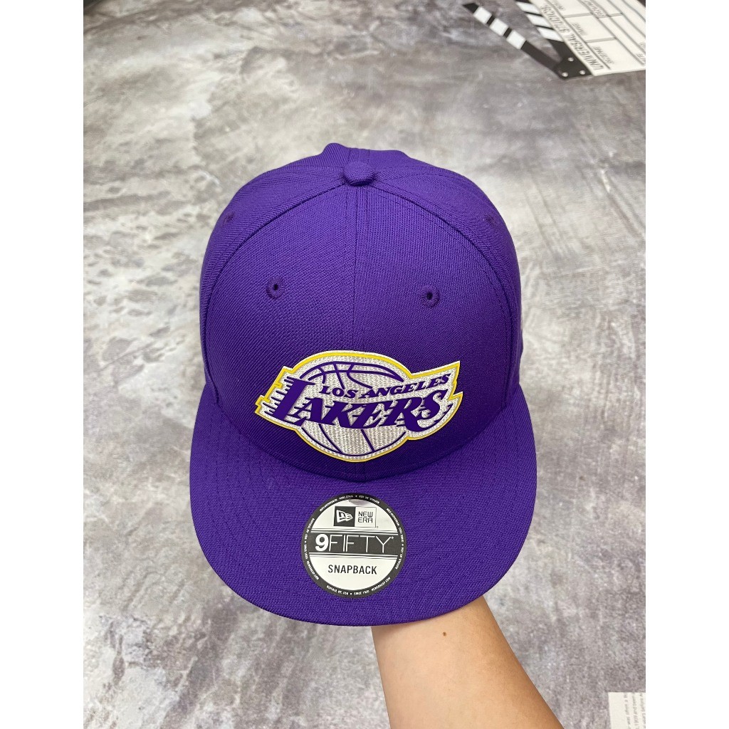 [CHÍNH HÃNG] SNAP New Era Los Angeles Lakers NBA Back Half 9FIFTY Cap
