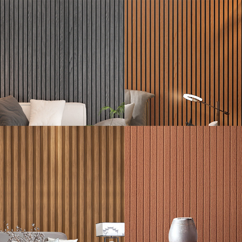 Giấy dán tường hạt gỗ giả 3m / 5m / 10m Miếng dán tường tự dính Vỏ & Dán tường chống nước cho phòng 