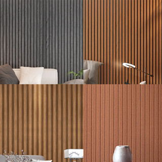 Giấy dán tường hạt gỗ giả 3m / 5m / 10m Miếng dán tường tự dính Vỏ & Dán tường chống nước cho phòng khách & phòng ngủ