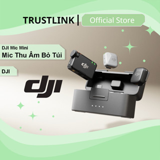 DJI Mic Mini - Bộ Micro Không Dây Chuyên Dụng - Nhỏ Gọn - Khử Ồn 2 Cấp Độ - Thông Minh - Sạc Nhanh