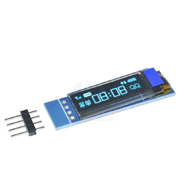 Màn Hình Oled 0.91 Oled 128x32 I2C (Màu Xanh Dương )