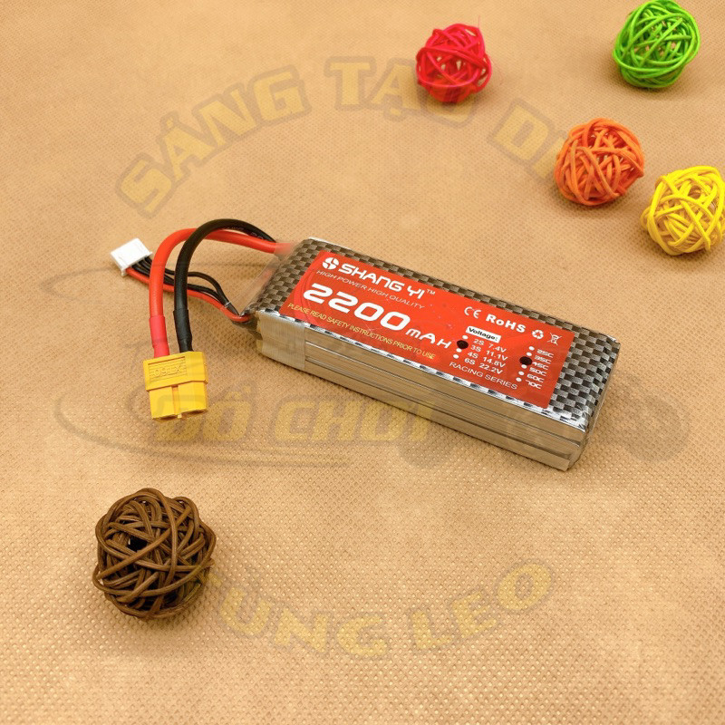 Shangyi 3s 2200mAh 45C phích cắm T - XT60