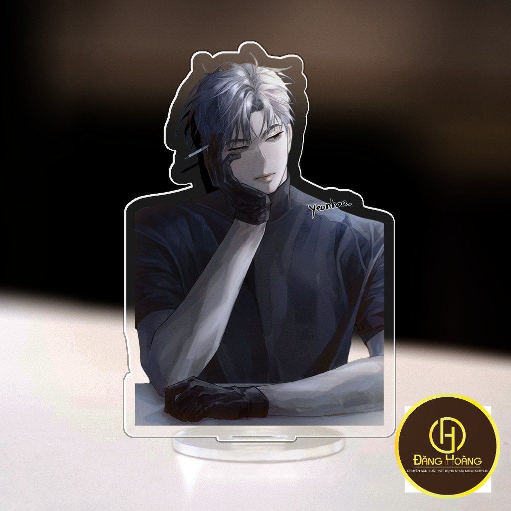 Standee, Móc Khoá Passion Jeong Jae Ui Ilay Riegrow BL Manhwa, Manhwa quà tặng bạn bè, người thân  -