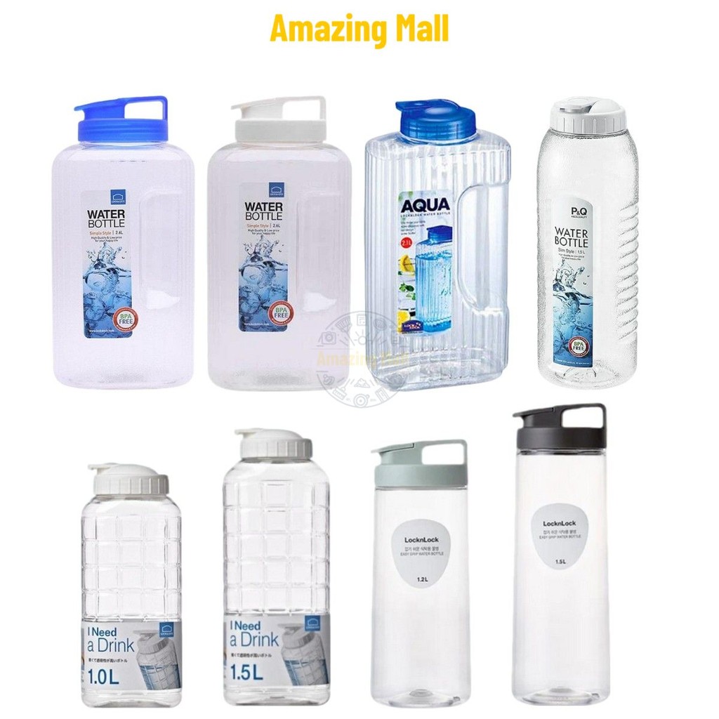 Bình đựng nước LocknLock bình đựng trà sữa dung tích 1L đến 2.6L BPA Free HAP739 P-00052 Amazing Mal